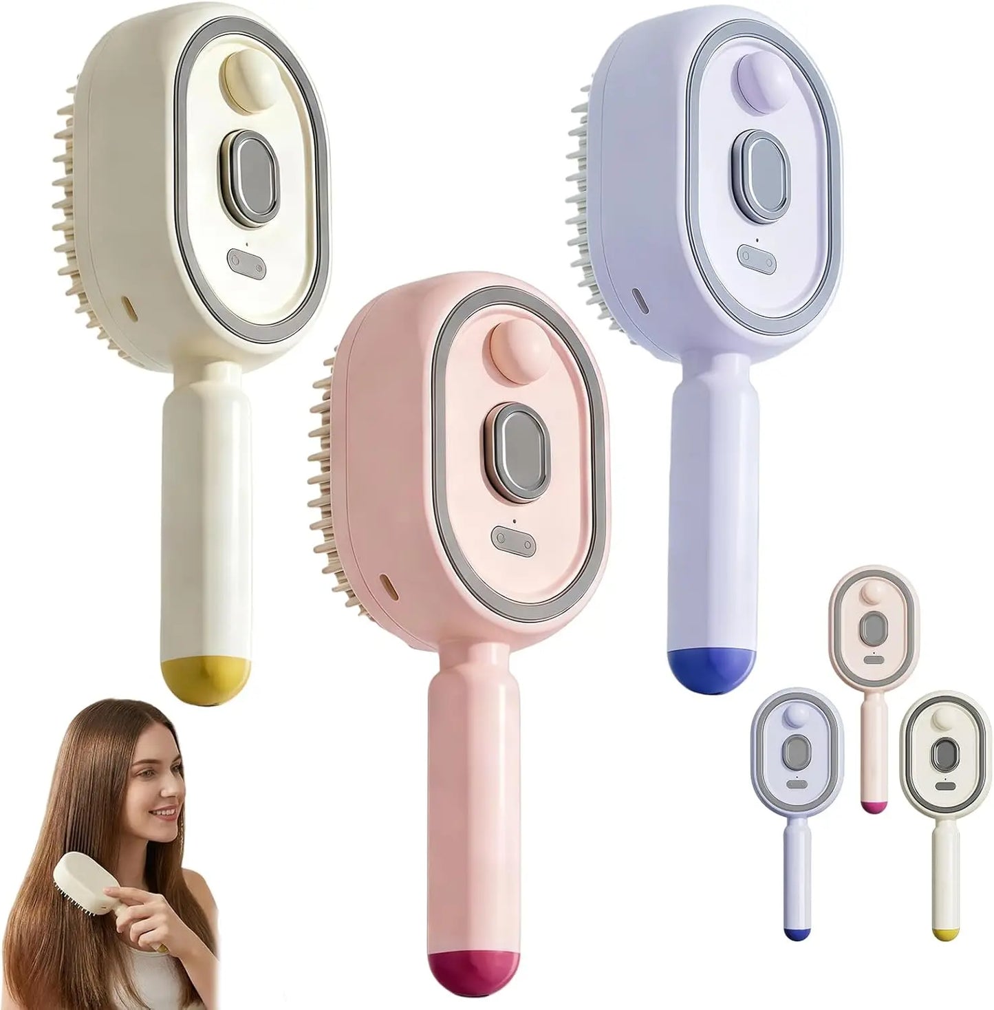 Brosse Spray Massante Électrique