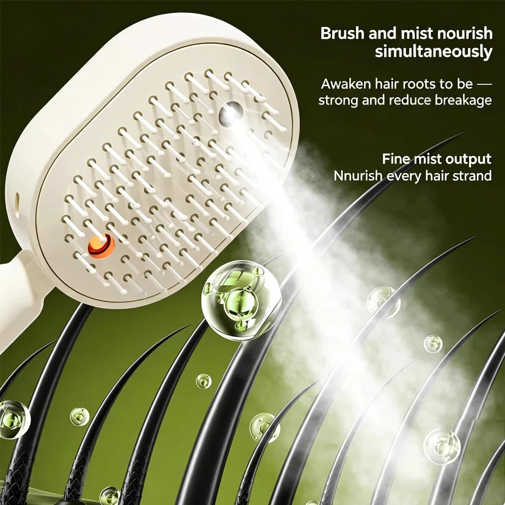 Brosse Spray Massante Électrique